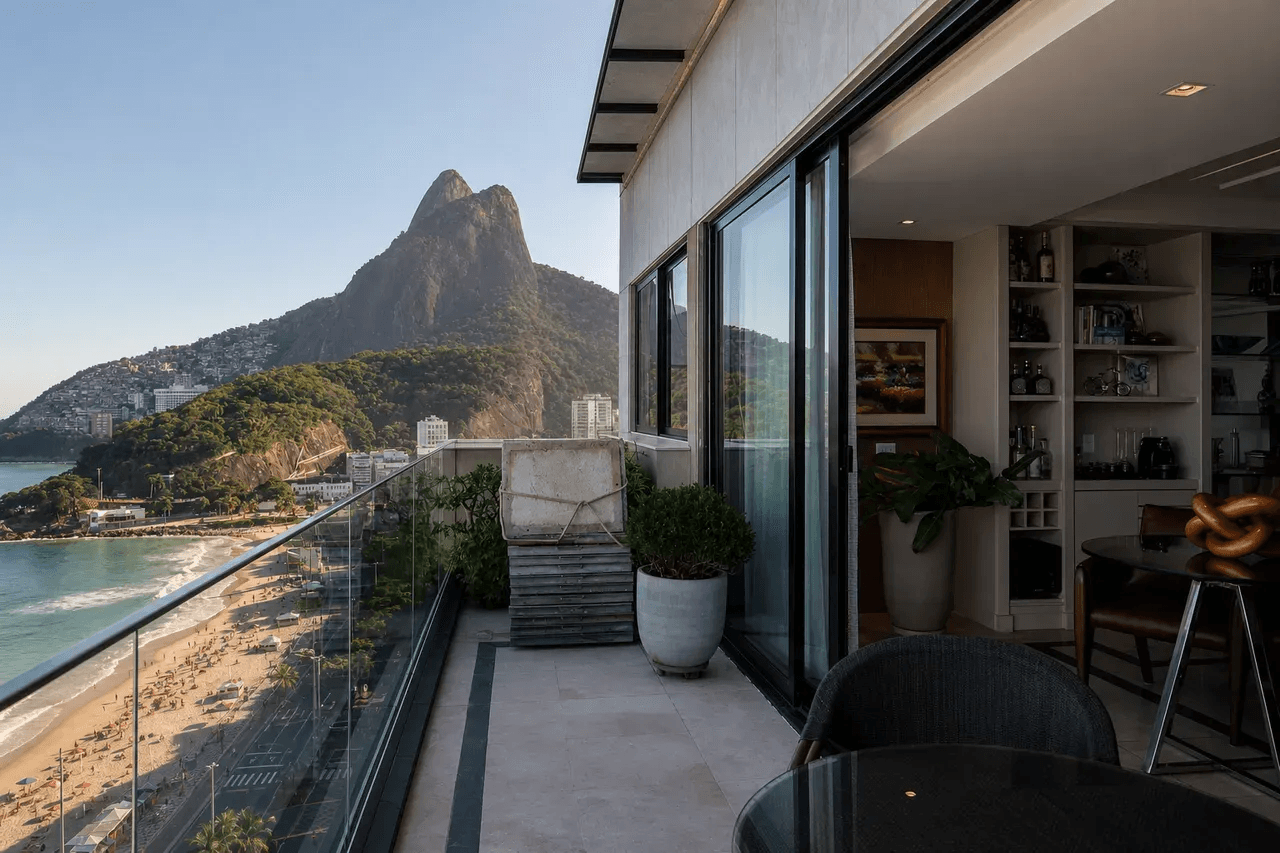 Penthouse avec vue dégagée